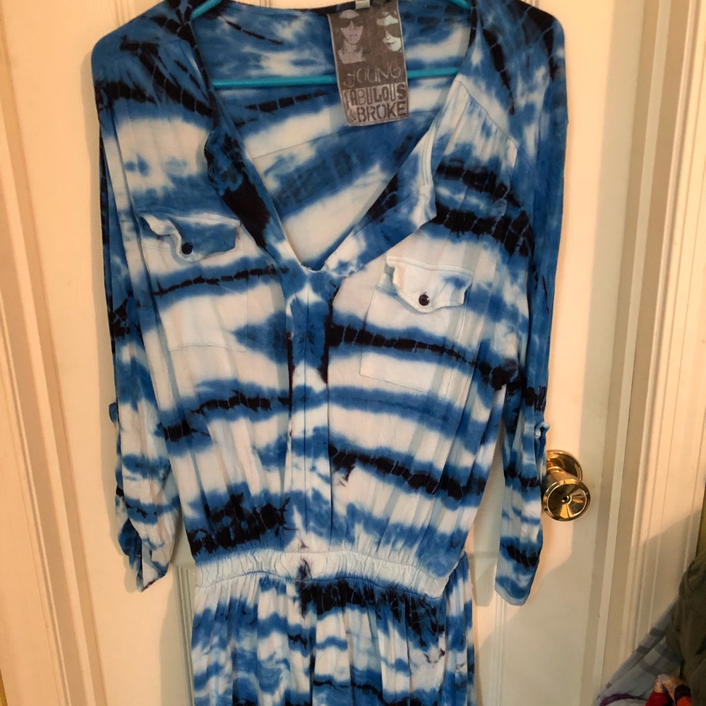 Tie dye romper